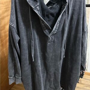 Mono B Charcoal Hoodie